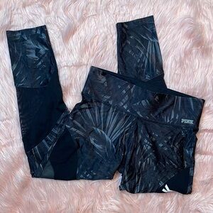 PINK Victoria’s Secret Ultimate Tropical Leggings Size‎ Small